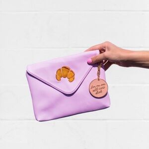 Croissant Envelope Clutch - Can’t Clutch This / StudioDIY